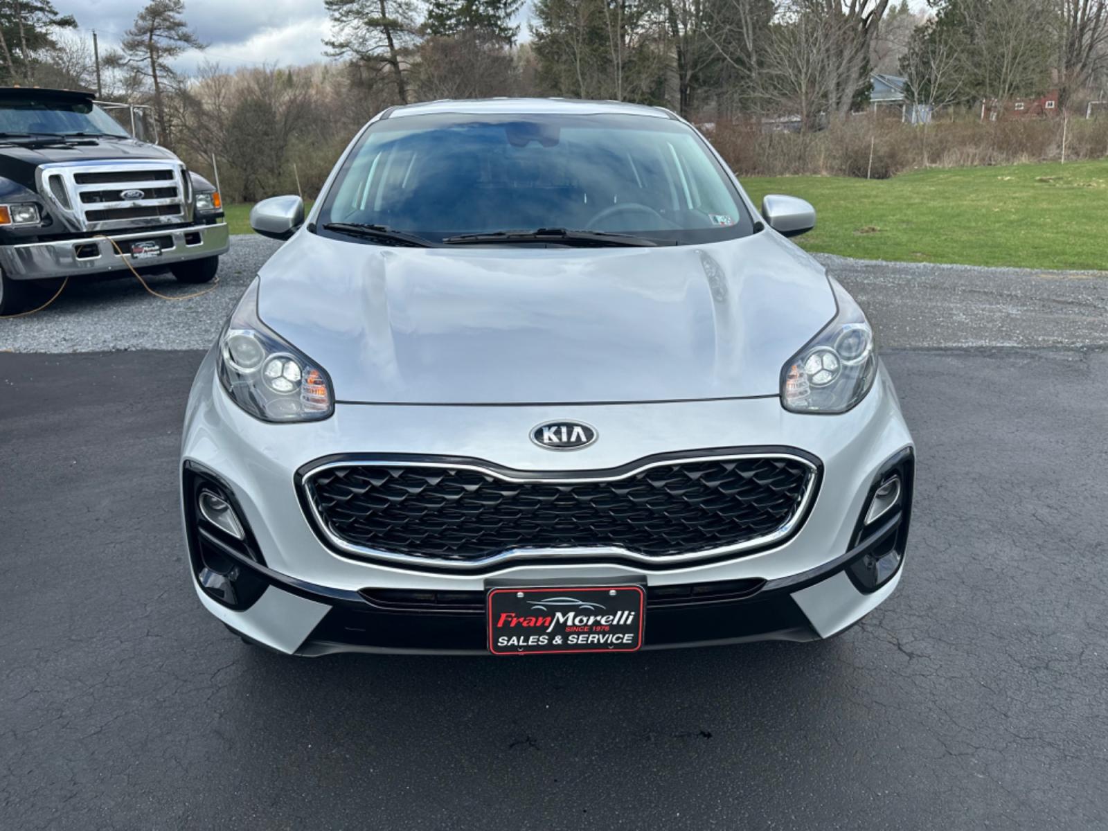 2021 Silver Kia Sportage (KNDPMCAC8M7) with an 4 engine, automatic transmission, located at 8464 Route 219, Brockway, PA, 15824, (814) 265-1330, 41.226871, -78.780518 - Photo #21